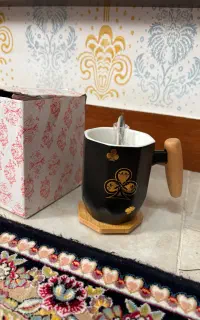 ماگ دسته بامبو طرح پاستور