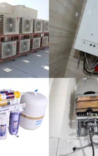 تعمیرات ابگرمکن .پکیج.تصفیه اب.کولر گازی.لباسشویی