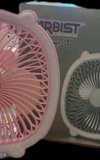 پنکه شارژی مسافرتی دور لایت