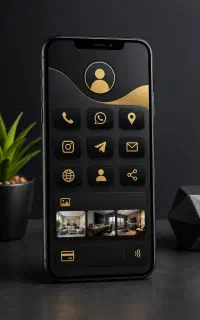 کارت ویزیت دیجیتال حرفه ای