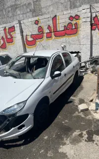 پژو ۲۰۶sdتصادفی