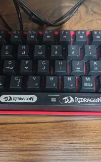 کیبورد گیمینگ رددراگونk617fizz،RGB .مکانیکال.