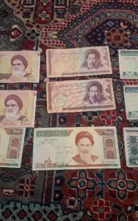 اسکناس قدیمی کاملا سالم هر اسکناس 50هزار تومن