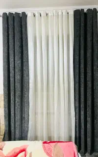 پرده فروشی آماده (پانچ و مینمال)