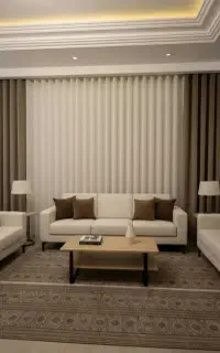 دوخت پرده، شستشو پرده، اتو بخار، نصاب پرده