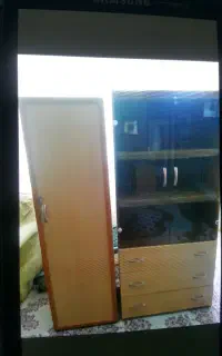 ست کتابخونه و کمد لباسی نو