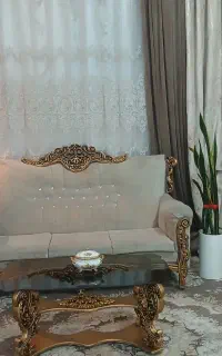 مبل وپرده