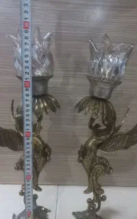 دو عدد لاله برنز