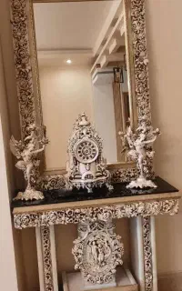 آینه و شمعدان