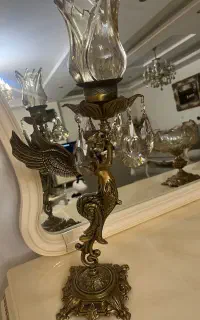 شمعدانی و جام برنز
