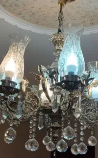 لوستر برنجی