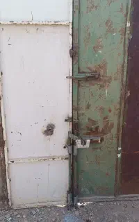 درب کارگاهی بزرگ ۴متری