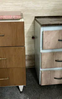 کابینت و دراور فلزی سه کشو