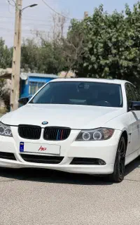 بی ام و320i سفید فول مدل2008ترخیص2010