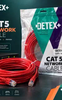کابل شبکه DETEX+ CAT5 پنج متری