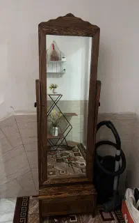 آینه قدی چوبی