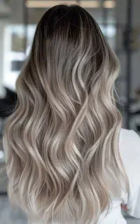 مدل رنگ‌ مو لایت اسکاتلندی و آمبره و..سالن همارو