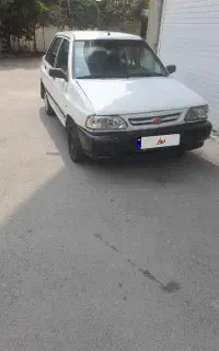 پراید دوگانه کارخونه با ۱۴ سال تست مخزن موتور سالم
