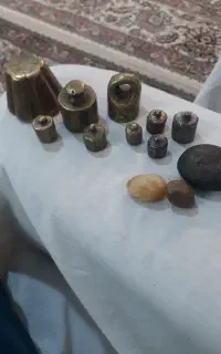 ‌سنگ‌‌ برنج وزنی‌ گرمی‌