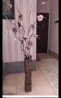 فروش گلدان چوبی