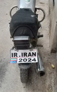 متور سیکلت مزایده ۱۲۵ تمیز