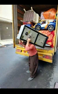 «کنگان بار»حمل اثاثیه همراه کارگر(بارچیـن)کاربلد