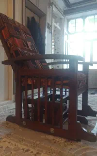 صندلی راکی / صندلی گلایدر چوبی اصلی