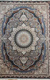 فرش ۹متری ۱۰۰شانه کاشان
