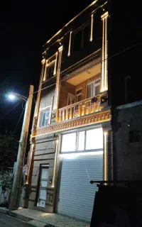 سنگکاری کاشی کاری شومینه و کباب پز