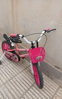 دوچرخه ۱۶در حد با تخت دونفره و ترازو نو