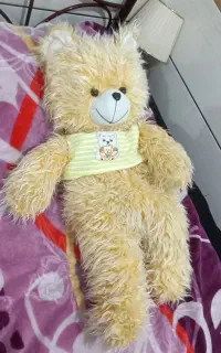 عروسک خرسی بزرگ یک متری دوعددعروسک خرسی نیم متری