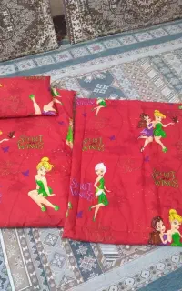 ست لحافت و بالشت و دوشک دوخترونه نو کادوی بوده