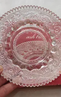 زیر سیگاری بلوری ژاپنی قدیمی