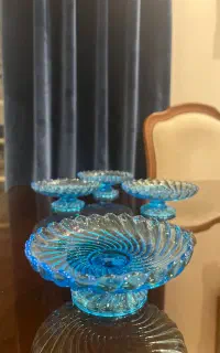 نقل خوری آنتیک قدیمی ۴ عددی