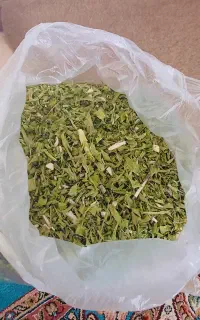تره کوهی خشک شده تازه