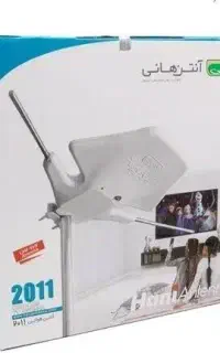 نصب آنتن هوایی ثابت و گردان.