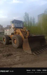 کرایه لودر خاکبرداری و خاکریزی