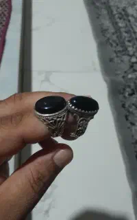 یک جفت انگشتر نقره اصلی ۹۲۵