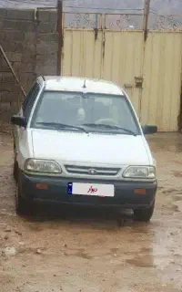 پرایدصبا ۸۶ بی رنگ شاسی سالم