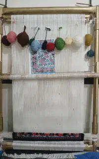 قالی با چارچوب