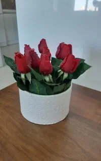 باکس با گل رز