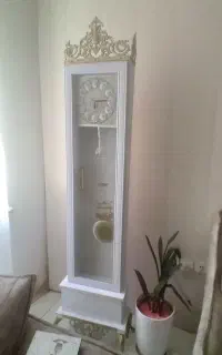 ساعت ایستاده (تاج و پایه ها برنز)