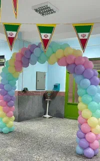 بادکنک آرایی مخصوص مدارس