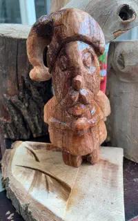 آموزش کنده کاری چهره روی چوب
