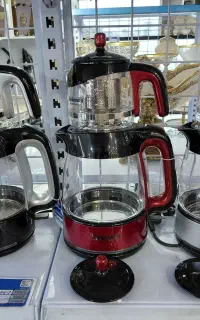 کتری قوری ایستاده