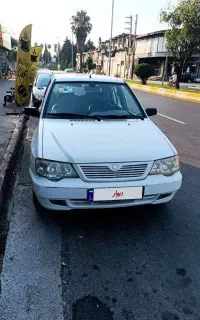 پراید ۱۱۱ بی رنگ ضربه