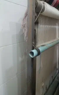 قالی ۶نشون . ۲۰ پود بافته شده . آماده بافت وکامل