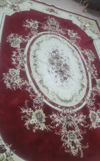 فرش ماشینی زمینه لاکی