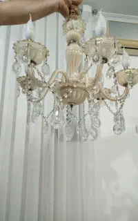 لوستر کریستالی شیک و زیبا مدرن