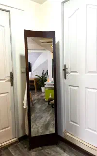 اینه قدی با جالباسی شیک